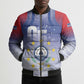 Cape Verde July 5th Bomber Puffer Jacket Happy Independence Day
