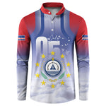 Cape Verde July 5th Button Sweatshirt Happy Independence Day