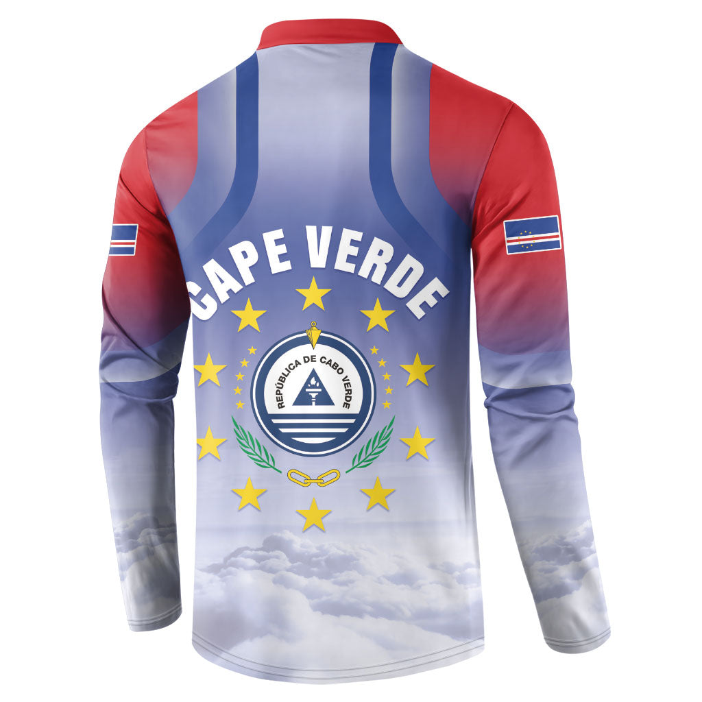 Cape Verde July 5th Button Sweatshirt Happy Independence Day