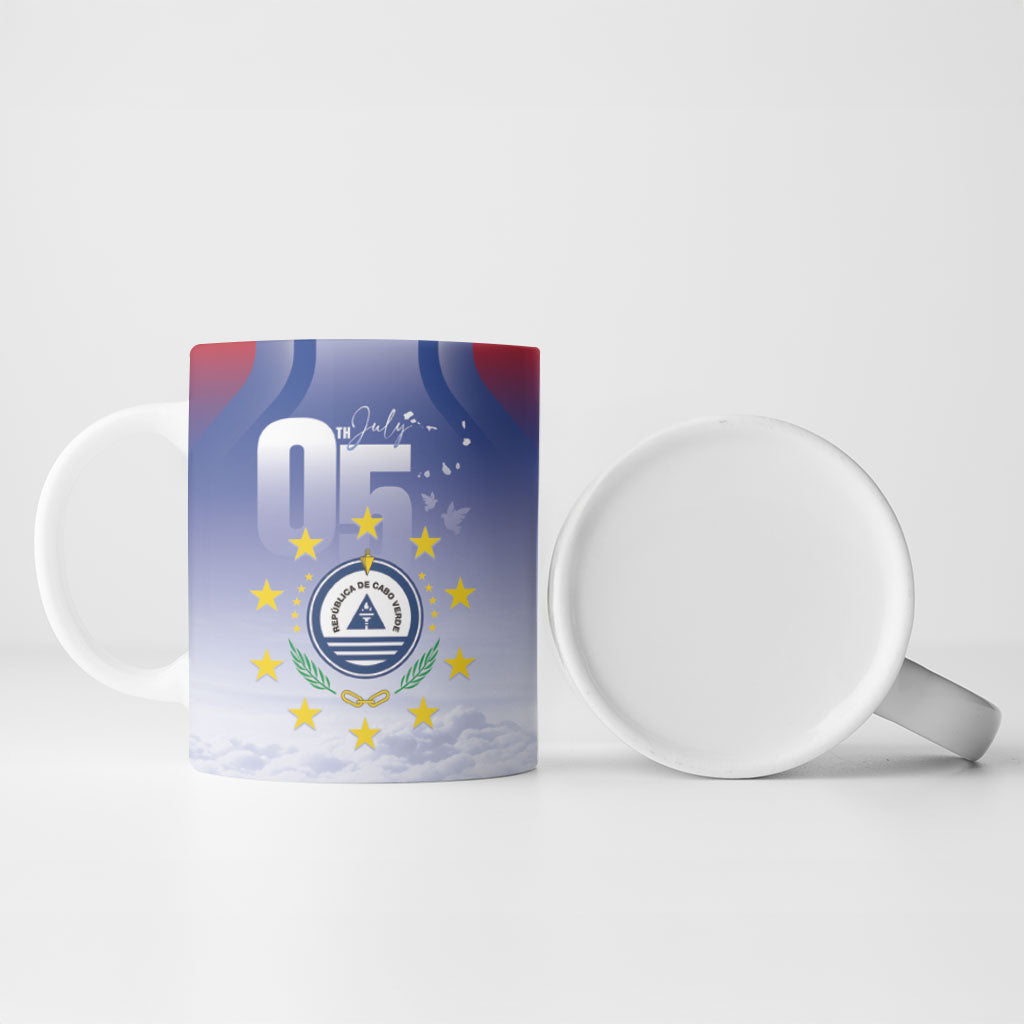 Cape Verde July 5th Ceramic Mug Happy Independence Day