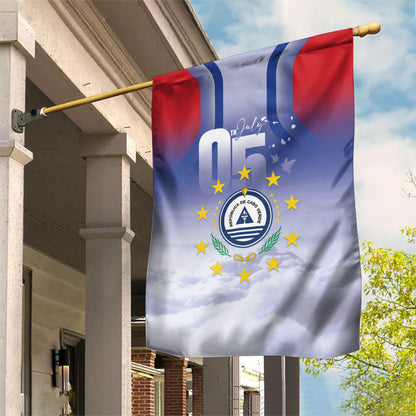 Cape Verde July 5th Garden Flag Happy Independence Day
