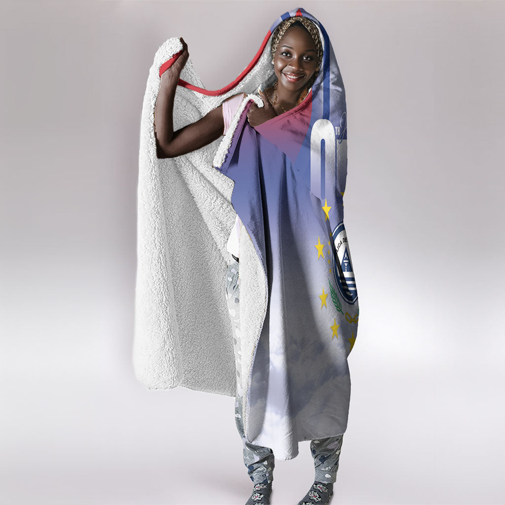 Cape Verde July 5th Hooded Blanket Happy Independence Day
