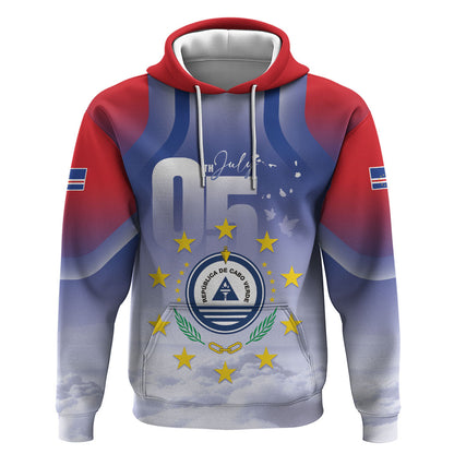 Cape Verde July 5th Hoodie Happy Independence Day