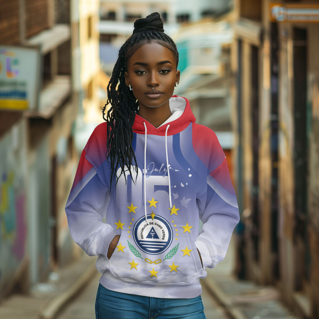 Cape Verde July 5th Hoodie Happy Independence Day