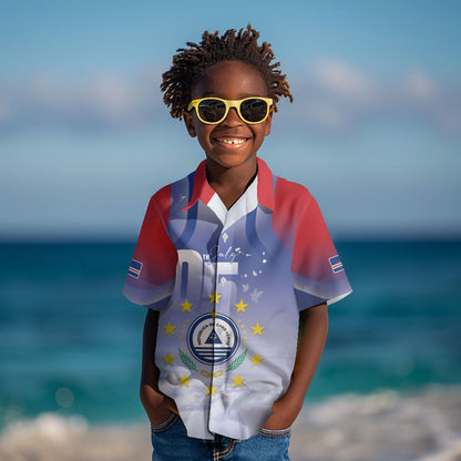 Cape Verde July 5th Kid Hawaiian Shirt Happy Independence Day
