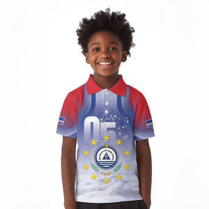 Cape Verde July 5th Kid Polo Shirt Happy Independence Day