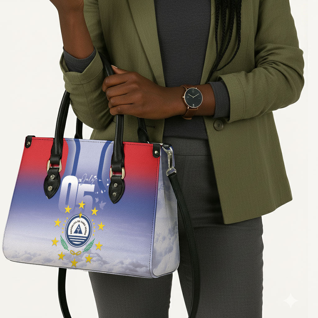 Cape Verde July 5th Leather Bag Happy Independence Day
