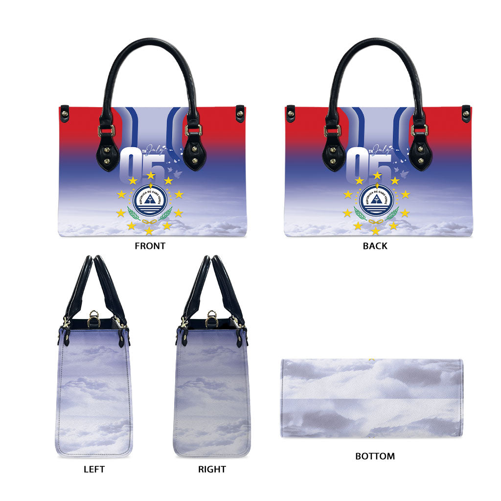 Cape Verde July 5th Leather Bag Happy Independence Day