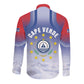 Cape Verde July 5th Long Sleeve Button Shirt Happy Independence Day