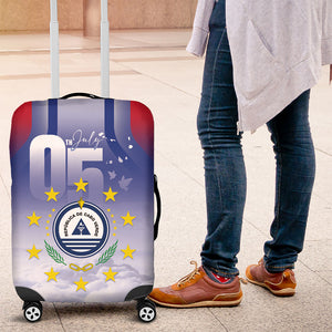 Cape Verde July 5th Luggage Cover Happy Independence Day