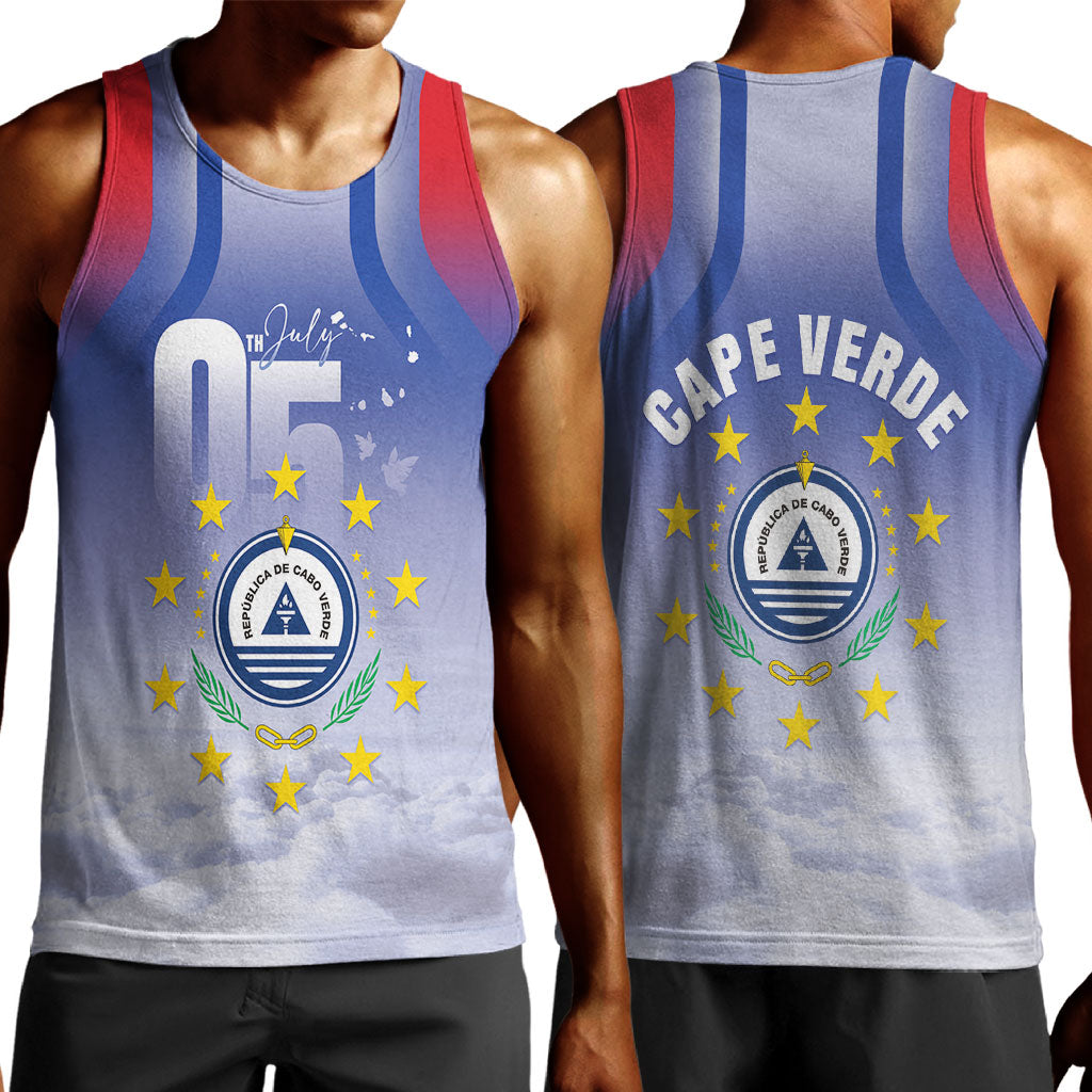Cape Verde July 5th Men Tank Top Happy Independence Day