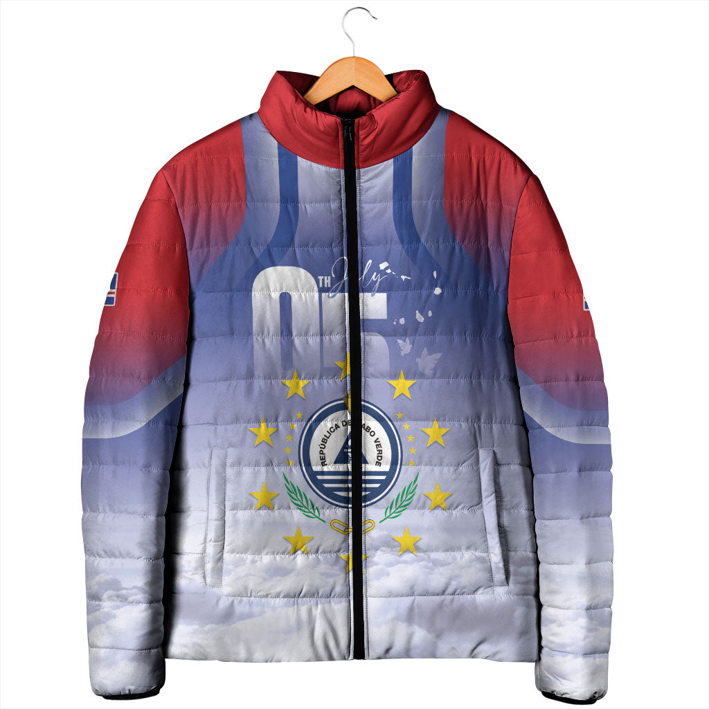Cape Verde July 5th Padded Jacket Happy Independence Day