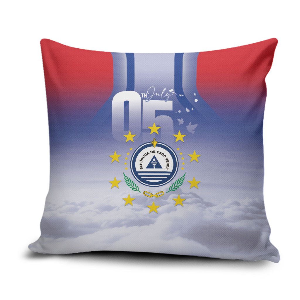 Cape Verde July 5th Pillow Cover Happy Independence Day
