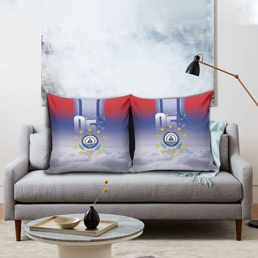 Cape Verde July 5th Pillow Cover Happy Independence Day