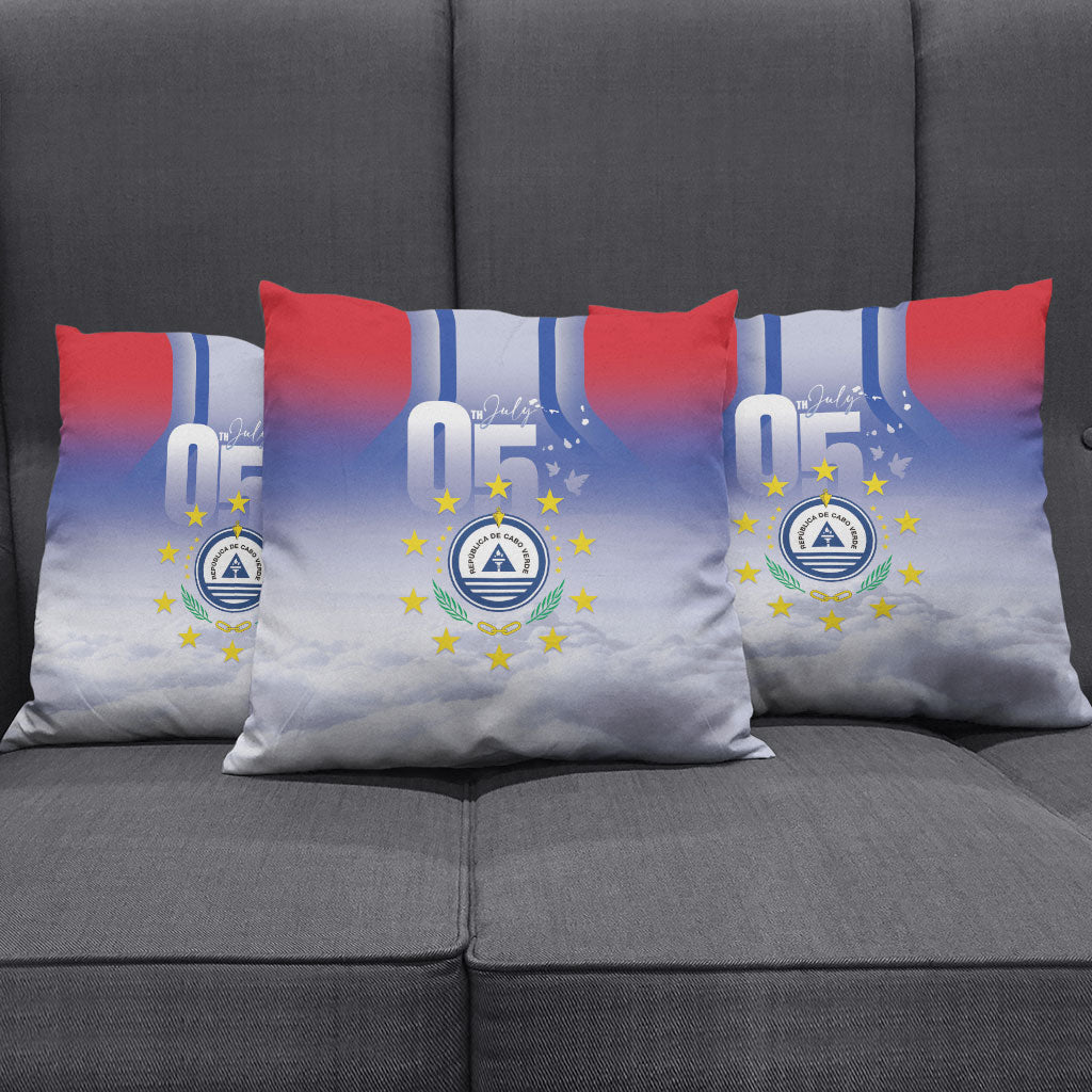 Cape Verde July 5th Pillow Cover Happy Independence Day