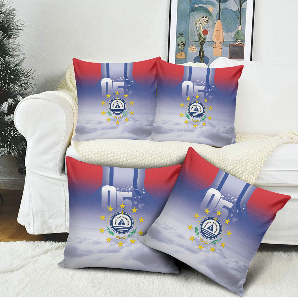 Cape Verde July 5th Pillow Cover Happy Independence Day