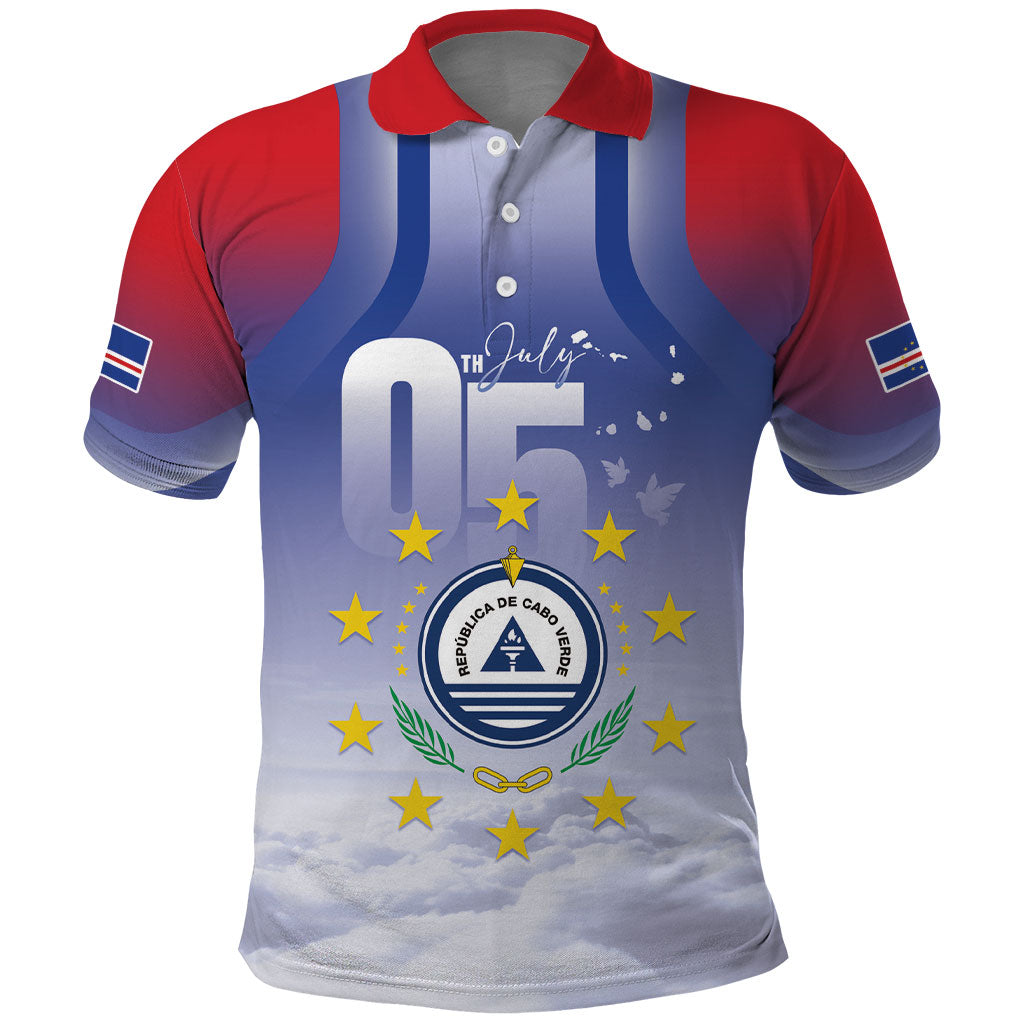 Cape Verde July 5th Polo Shirt Happy Independence Day