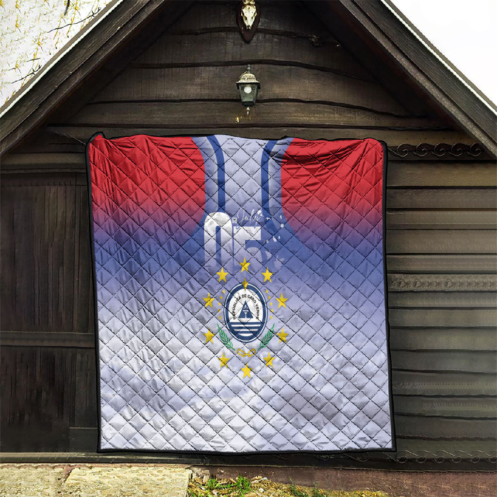 Cape Verde July 5th Quilt Happy Independence Day