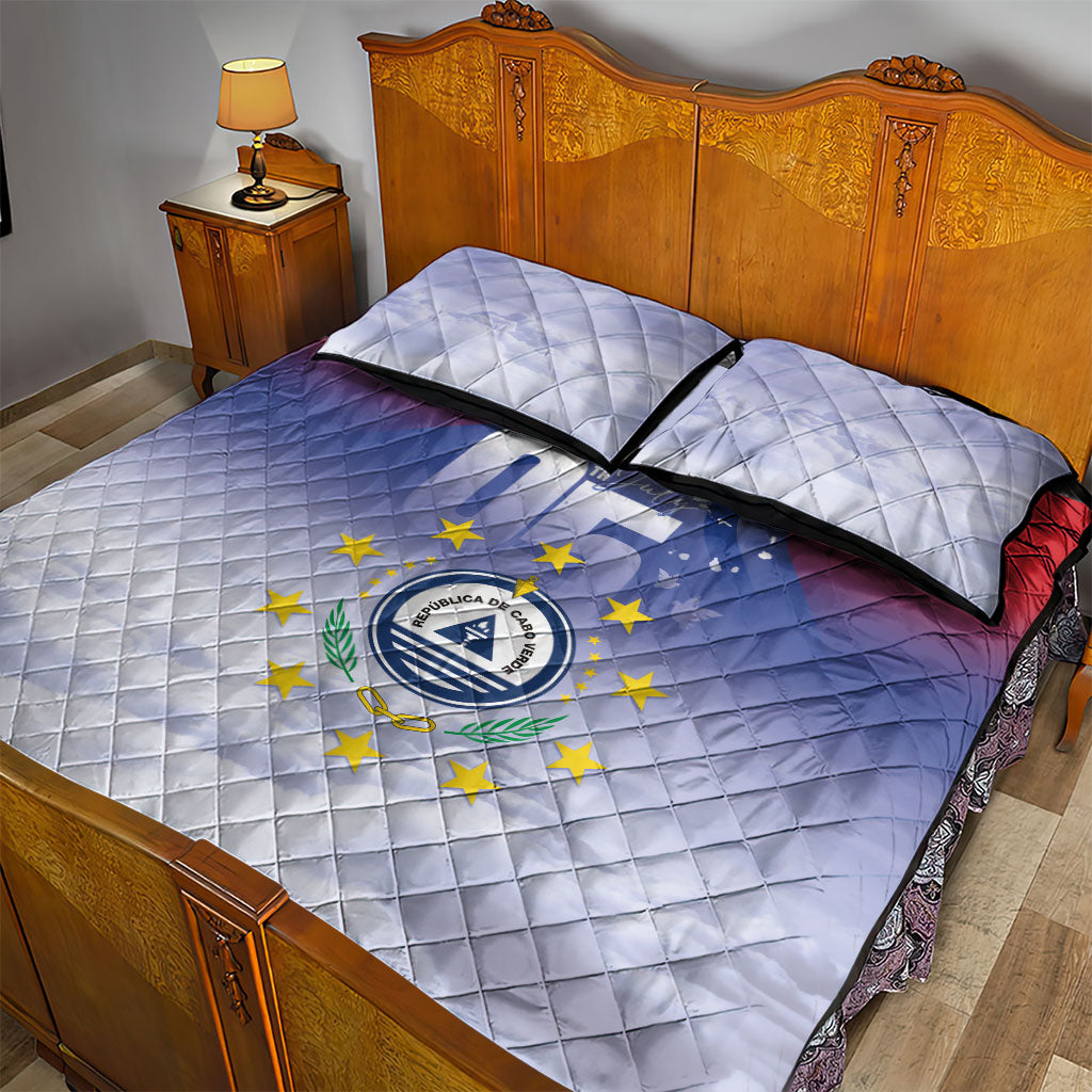Cape Verde July 5th Quilt Bed Set Happy Independence Day