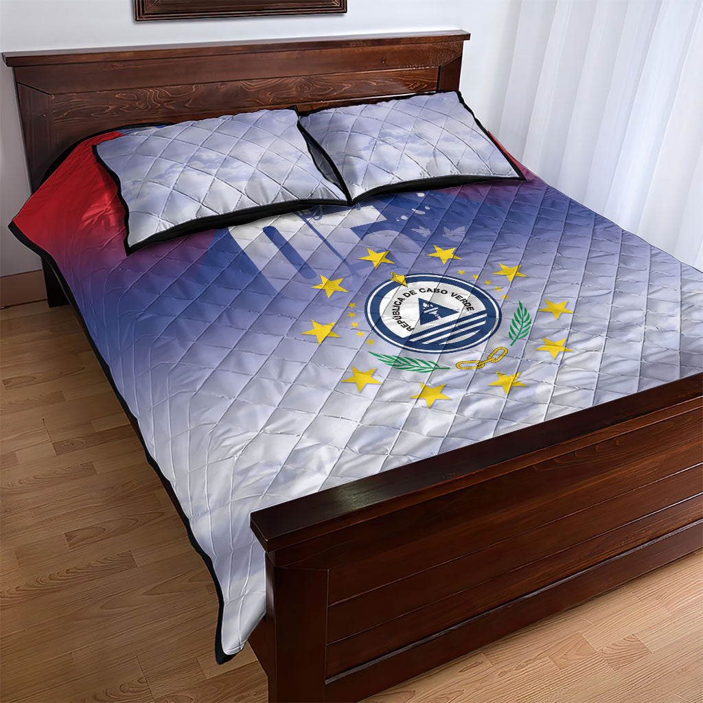 Cape Verde July 5th Quilt Bed Set Happy Independence Day