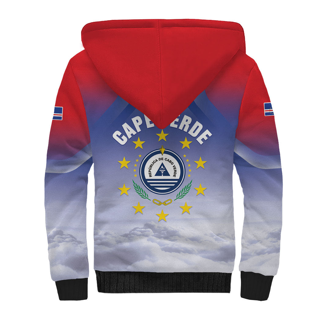 Cape Verde July 5th Sherpa Hoodie Happy Independence Day