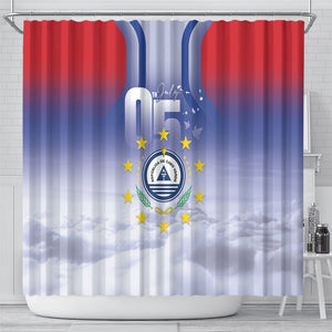 Cape Verde July 5th Shower Curtain Happy Independence Day