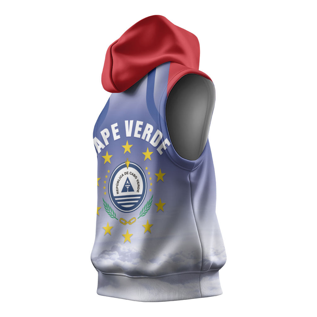 Cape Verde July 5th Sleeveless Hoodie Happy Independence Day