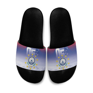 Cape Verde July 5th Slide Sandals Happy Independence Day