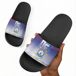 Cape Verde July 5th Slide Sandals Happy Independence Day