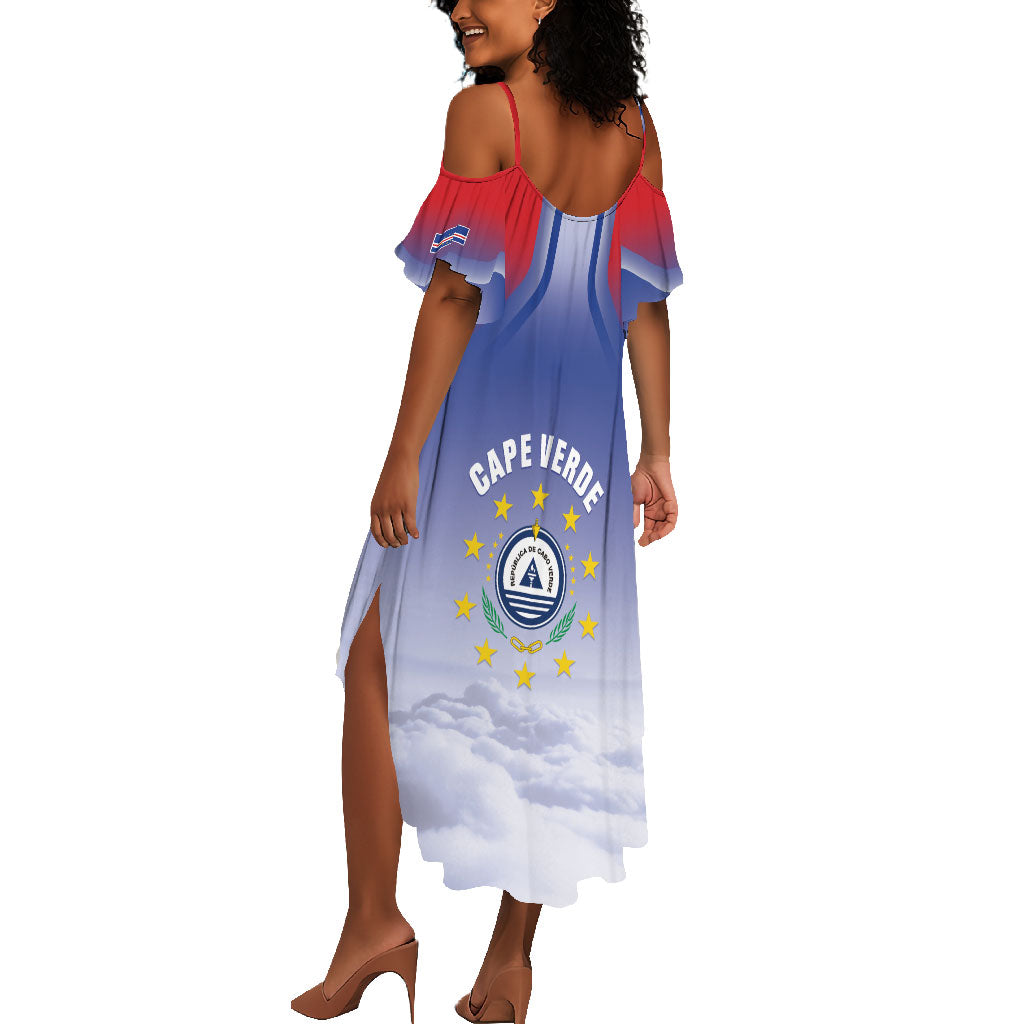 Cape Verde July 5th Summer Maxi Dress Happy Independence Day