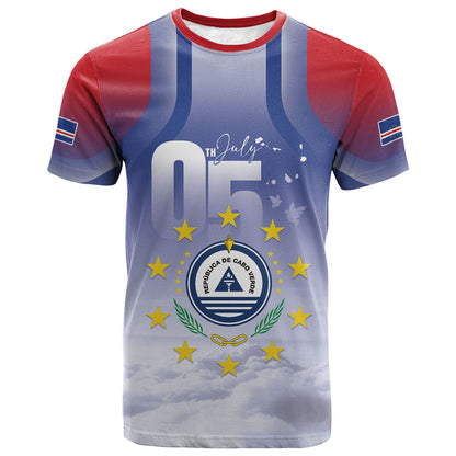 Cape Verde July 5th T shirt Happy Independence Day