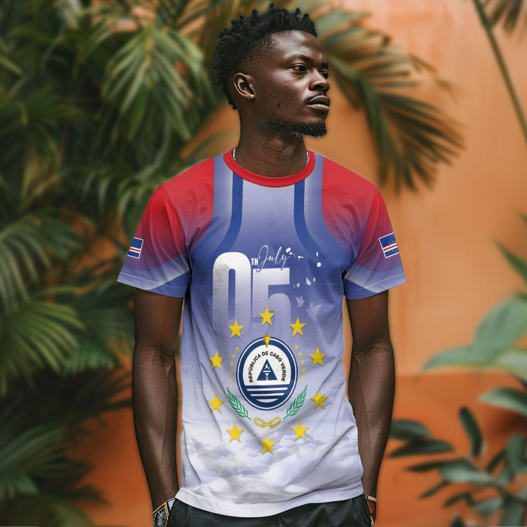 Cape Verde July 5th T shirt Happy Independence Day