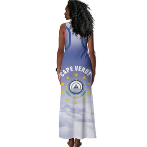 Cape Verde July 5th Tank Maxi Dress Happy Independence Day
