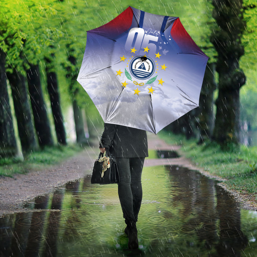 Cape Verde July 5th Umbrella Happy Independence Day