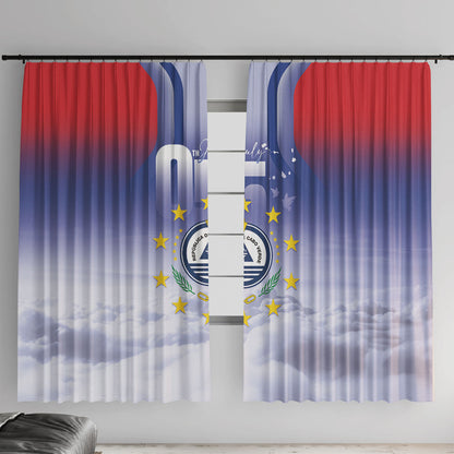 Cape Verde July 5th Window Curtain Happy Independence Day