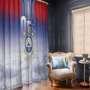 Cape Verde July 5th Window Curtain Happy Independence Day