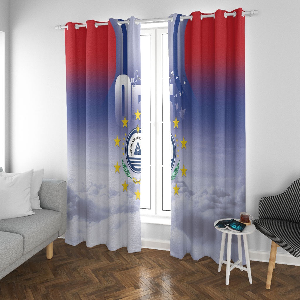 Cape Verde July 5th Window Curtain Happy Independence Day
