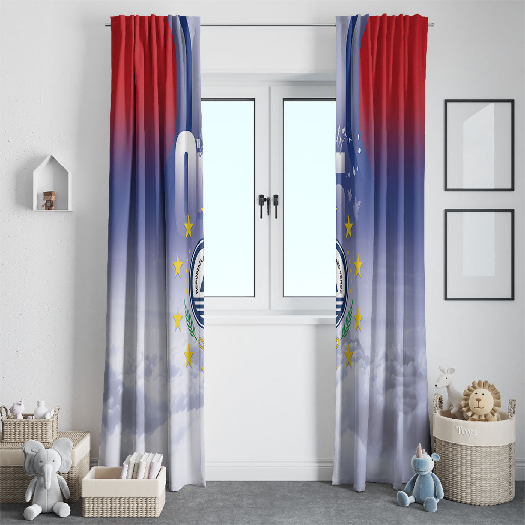 Cape Verde July 5th Window Curtain Happy Independence Day
