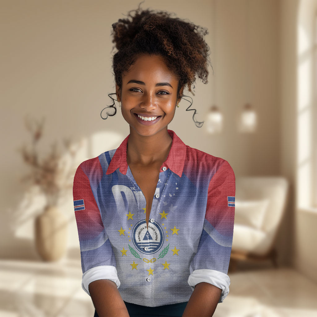 Cape Verde July 5th Women Casual Shirt Happy Independence Day