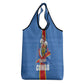 DR Congo Independence Day Grocery Bag Leopard Pattern With Coat Of Arms