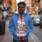 DR Congo Independence Day Hoodie Leopard Pattern With Coat Of Arms