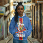 DR Congo Independence Day Hoodie Leopard Pattern With Coat Of Arms