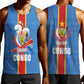 DR Congo Independence Day Men Tank Top Leopard Pattern With Coat Of Arms
