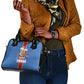 DR Congo Independence Day Shoulder Handbag Leopard Pattern With Coat Of Arms