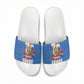 DR Congo Independence Day Slide Sandals Leopard Pattern With Coat Of Arms