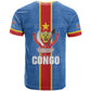 DR Congo Independence Day T shirt Leopard Pattern With Coat Of Arms
