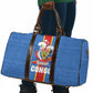 DR Congo Independence Day Travel Bag Leopard Pattern With Coat Of Arms