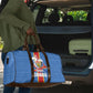 DR Congo Independence Day Travel Bag Leopard Pattern With Coat Of Arms