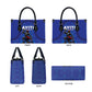 Haiti Ayiti Nan Mondyal 2026 Leather Bag Fyete Lit Victwa Blue Version