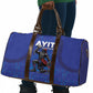 Haiti Ayiti Nan Mondyal 2026 Travel Bag Fyete Lit Victwa Blue Version